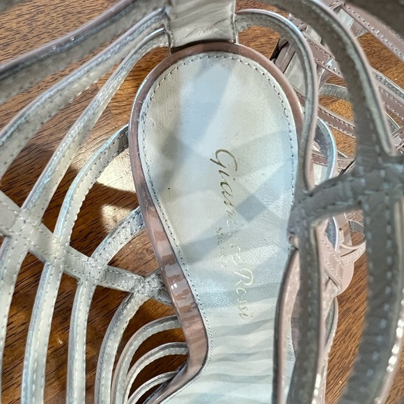 Gianvito Rossi Gladiator Heels‎ Lace Up Cage Stiletto Sandals Size 36 - Picture 4 of 12